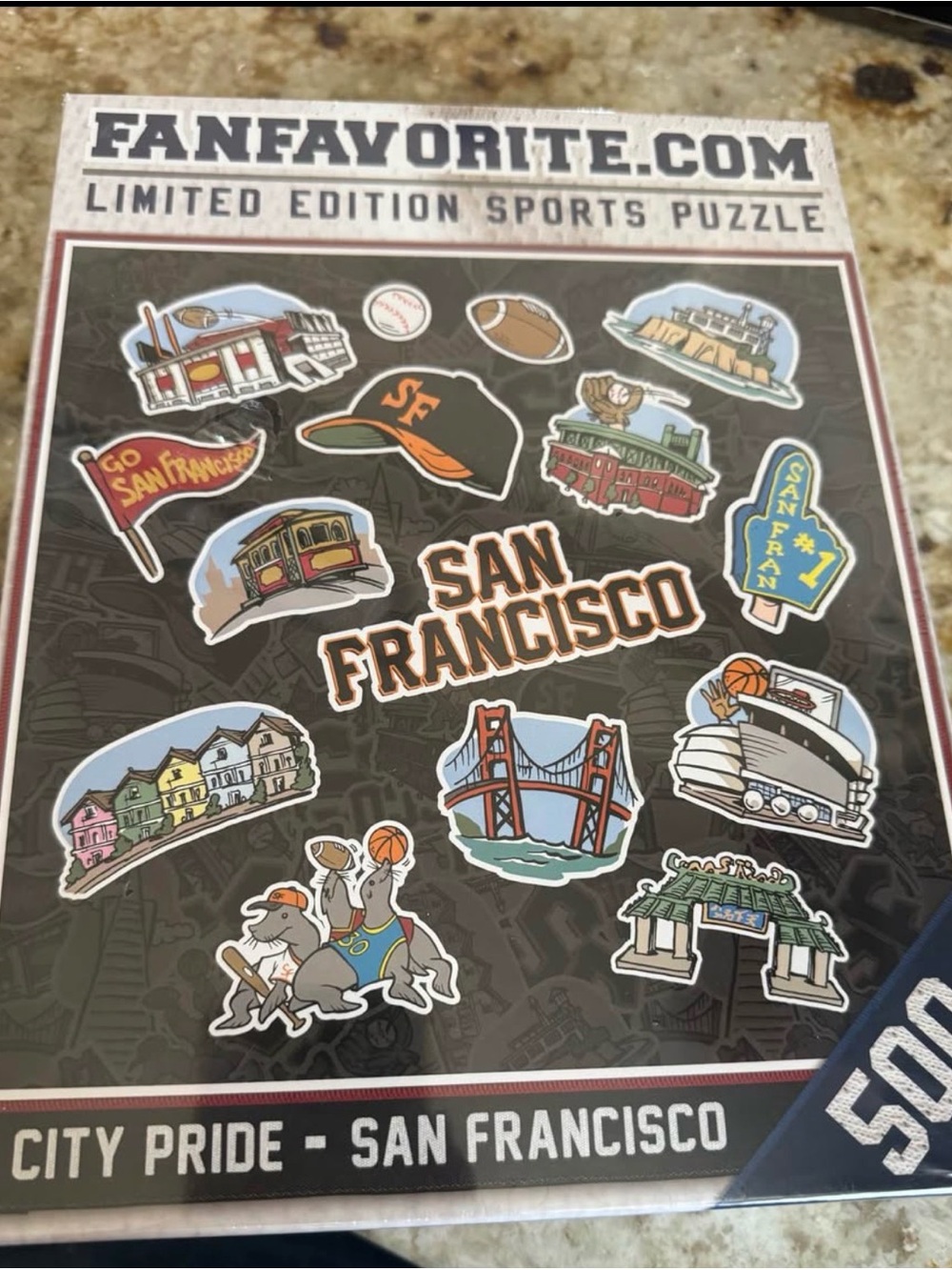 San Francisco Limited Edition Sports Puzzle - FanFavorite
